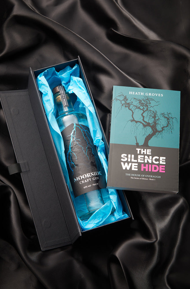 Moorside Craft Gin in a Presentation Box with a Book  - 70cl 40% vol
